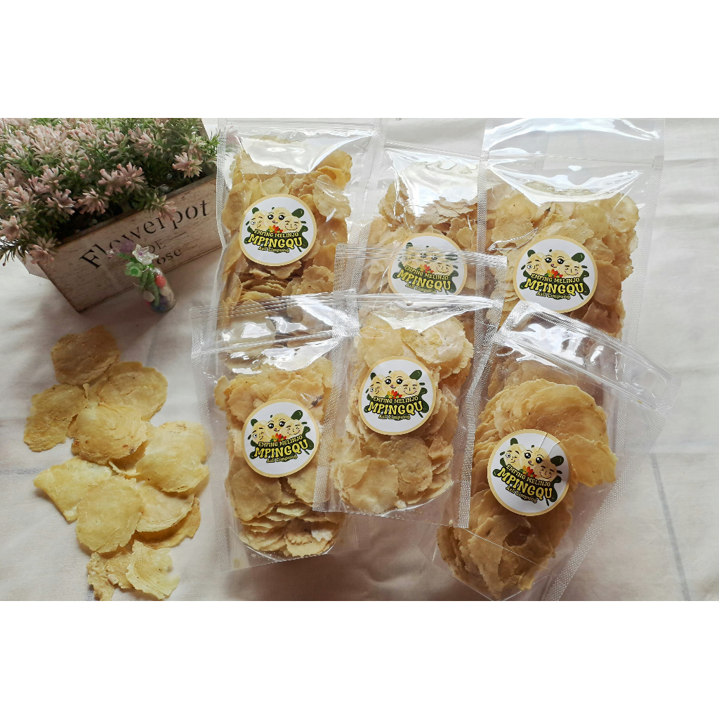 

Emping Melinjo Lebar ukuran1/4 kg (250 gr)