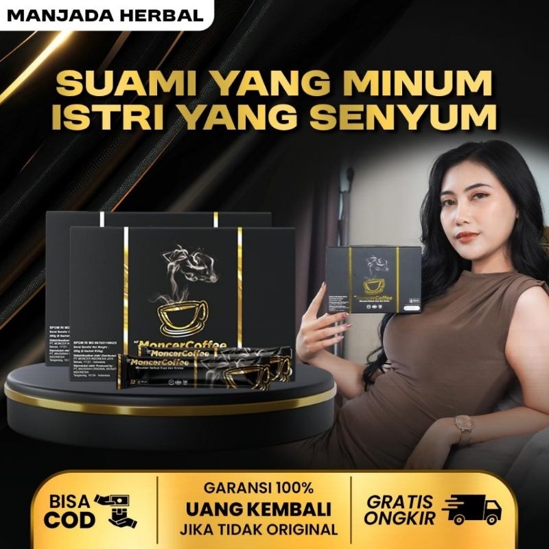 

KopiMoceerr Coffee Original Kopi Herbal Stamina Pria Kuat Tahan Lama Aman Di Konsumsi 1 Box 8 Sachett