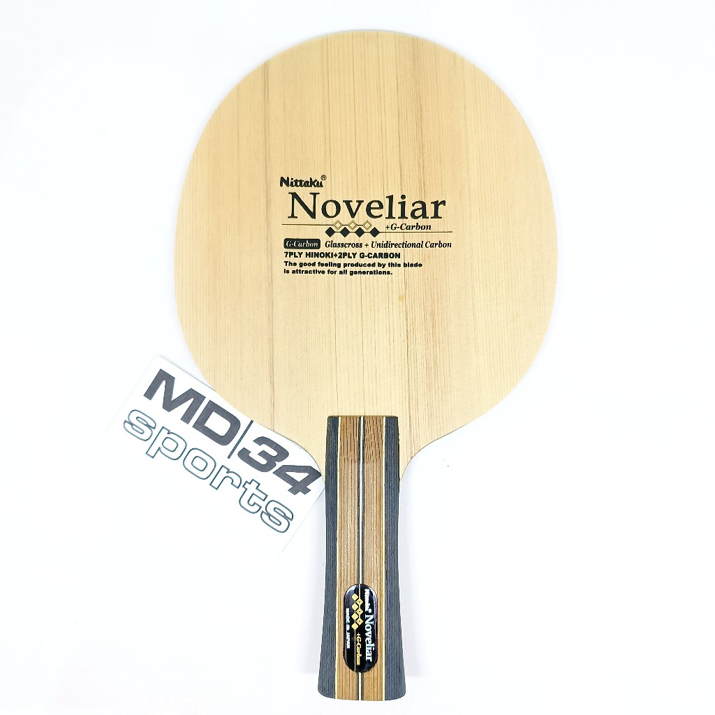 Kayu Nittaku Noveliar - blade / kayu / bet pingpong murah