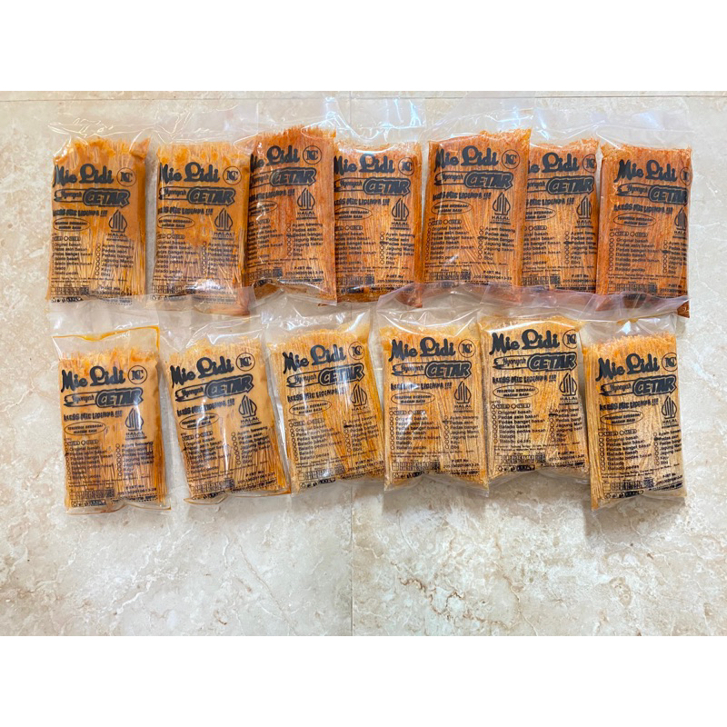 

Mie Lidi Cetar 150 gr