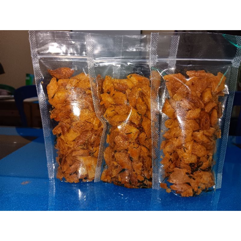 

KRIPIK LUMPIA KRISPI PEDAS ASIN DAUN JERUK 50g