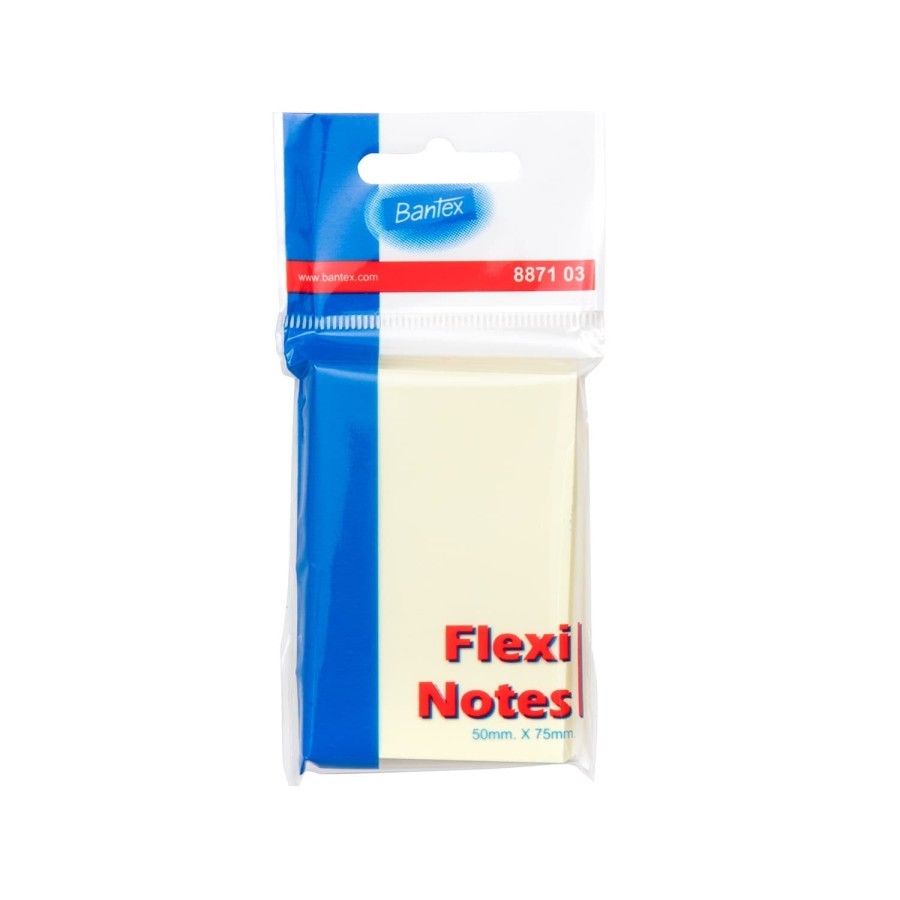 

Bantex Flexi Notes 50 x 75mm 100 Sheets #8871 03