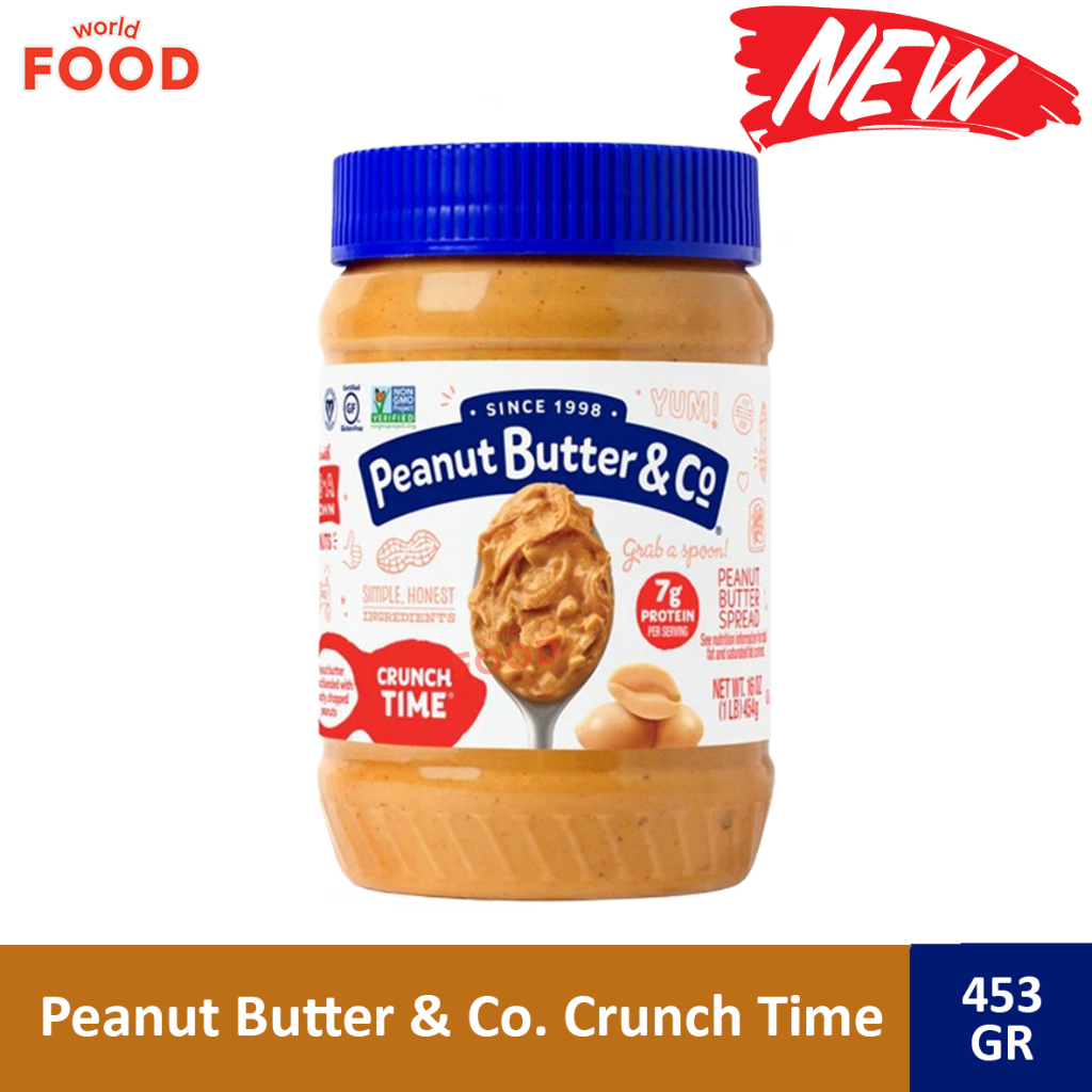 

Peanut Butter & Co. - CRUNCH TIME 453GR