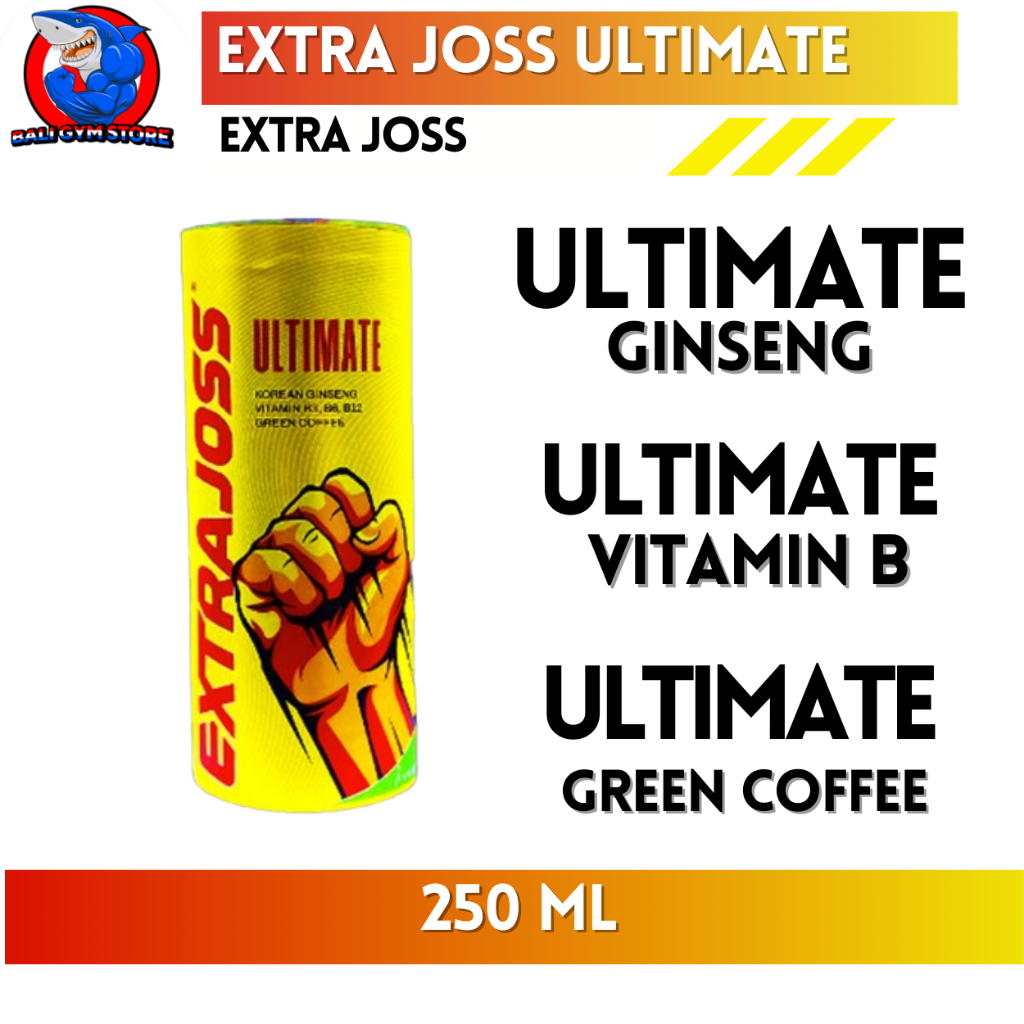 

Extra Joss Ultimate Energy Drink 250ml with Green Coffee Bean Taurine