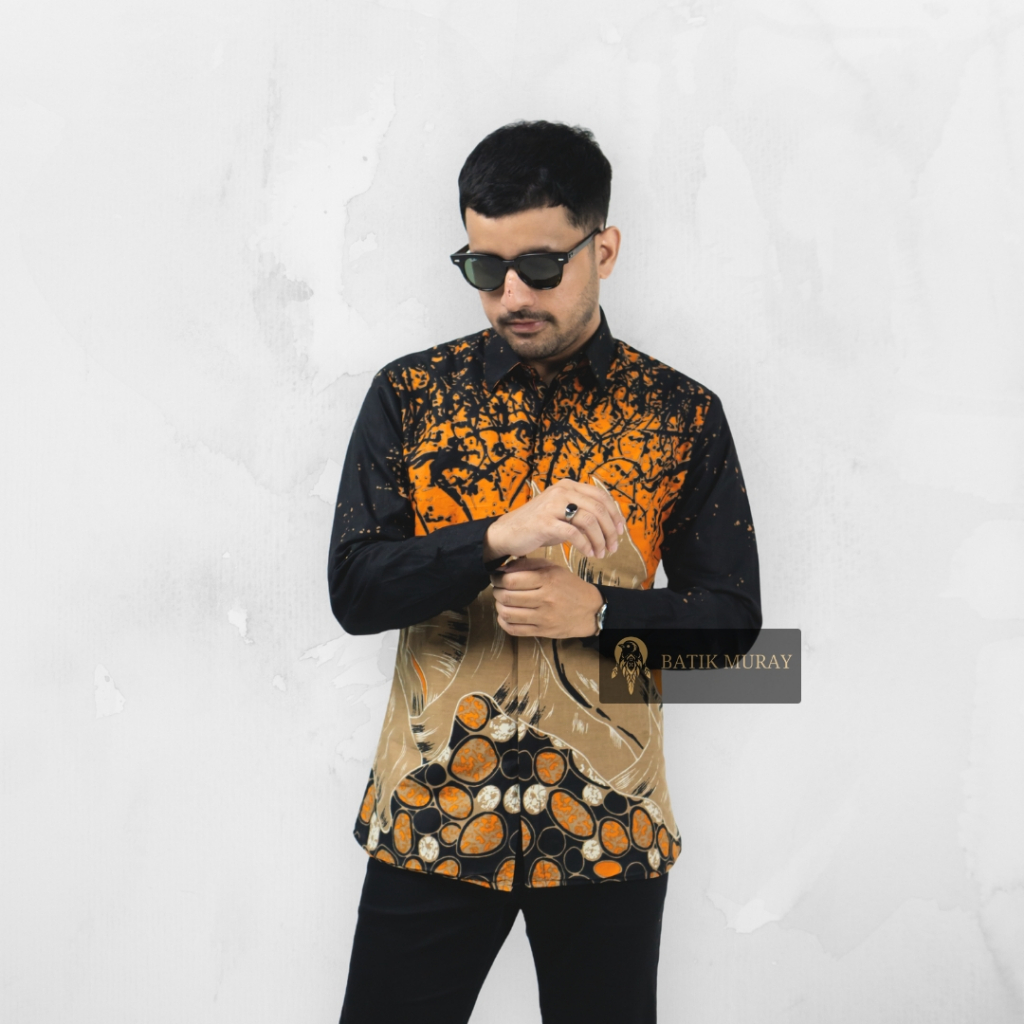 Batik Muray Motif Sang Watu Geni Kemeja Batik Slimfit Katun Primisima Batik Keris Danarhadi Laskala