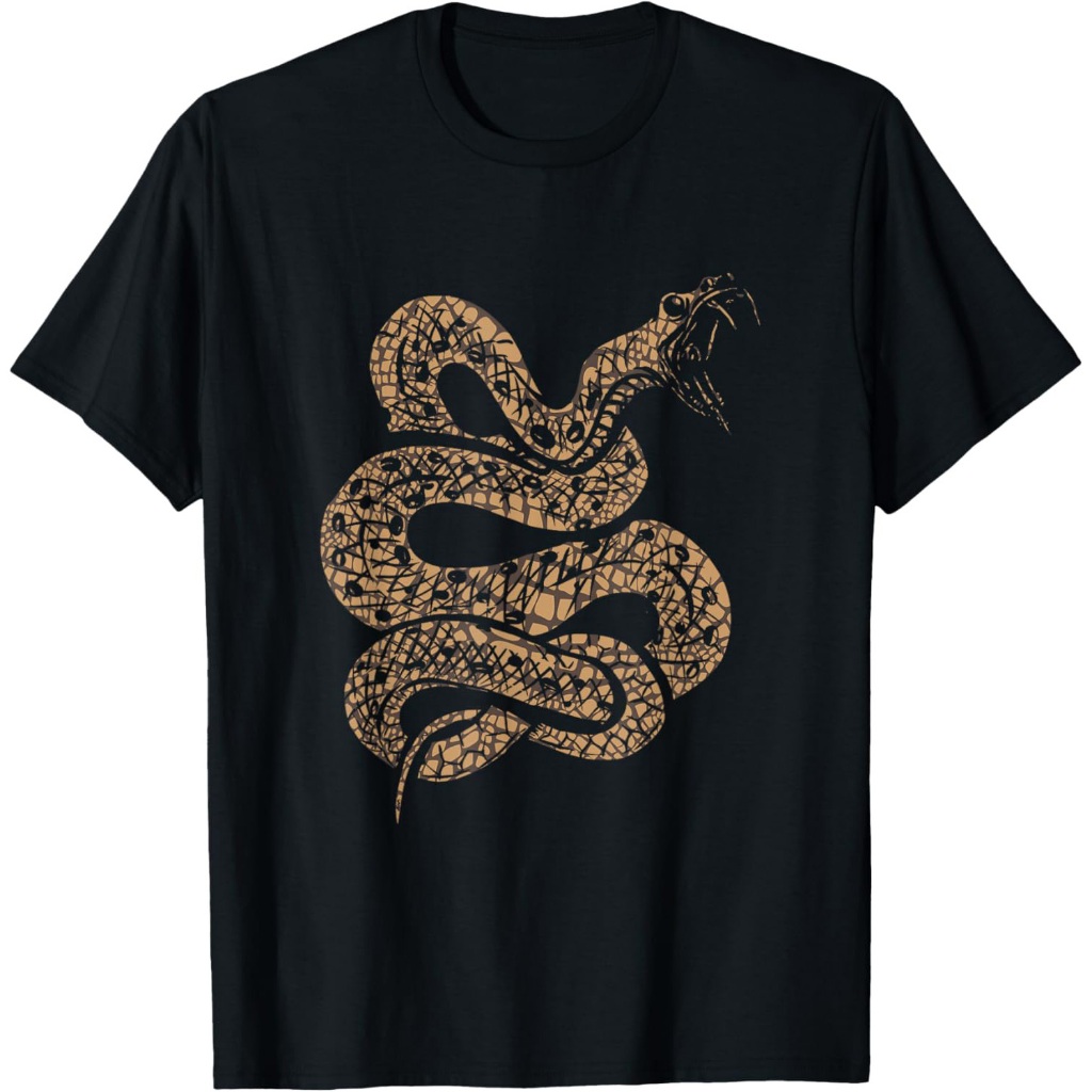Kaos Hadiah untuk Pecinta Ular King Cobra yang Mendesis dan Tertekan