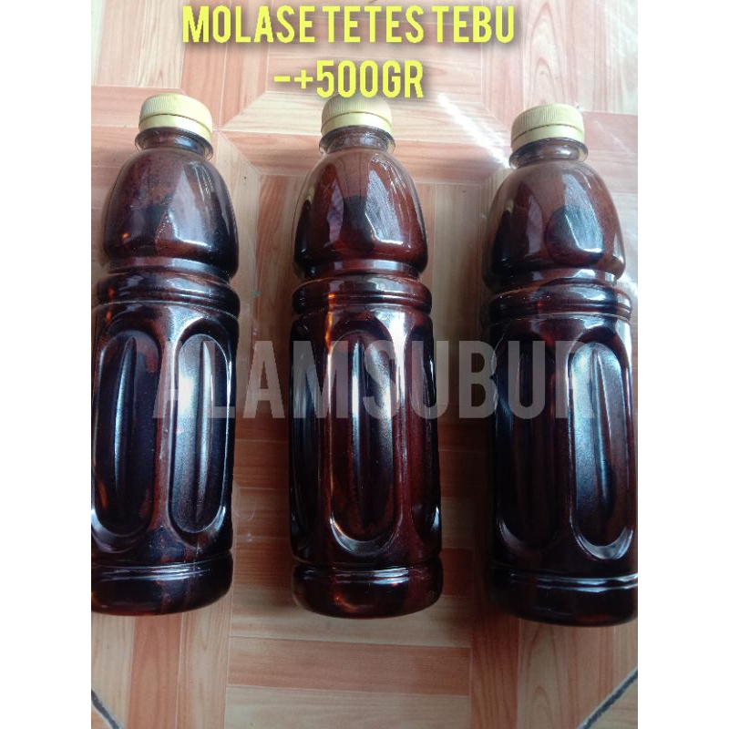 molase tetes tebu murni 500gr/MOLASE TETES TEBU MURNI 500gr.