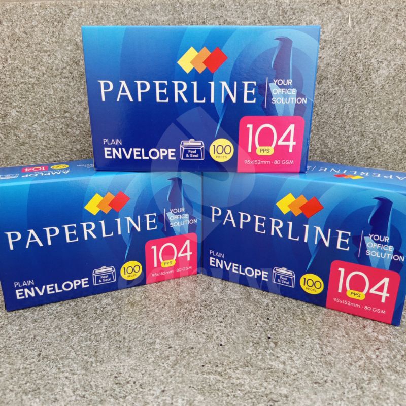 

Amplop Putih Paperline 104 PPS - 80 gsm