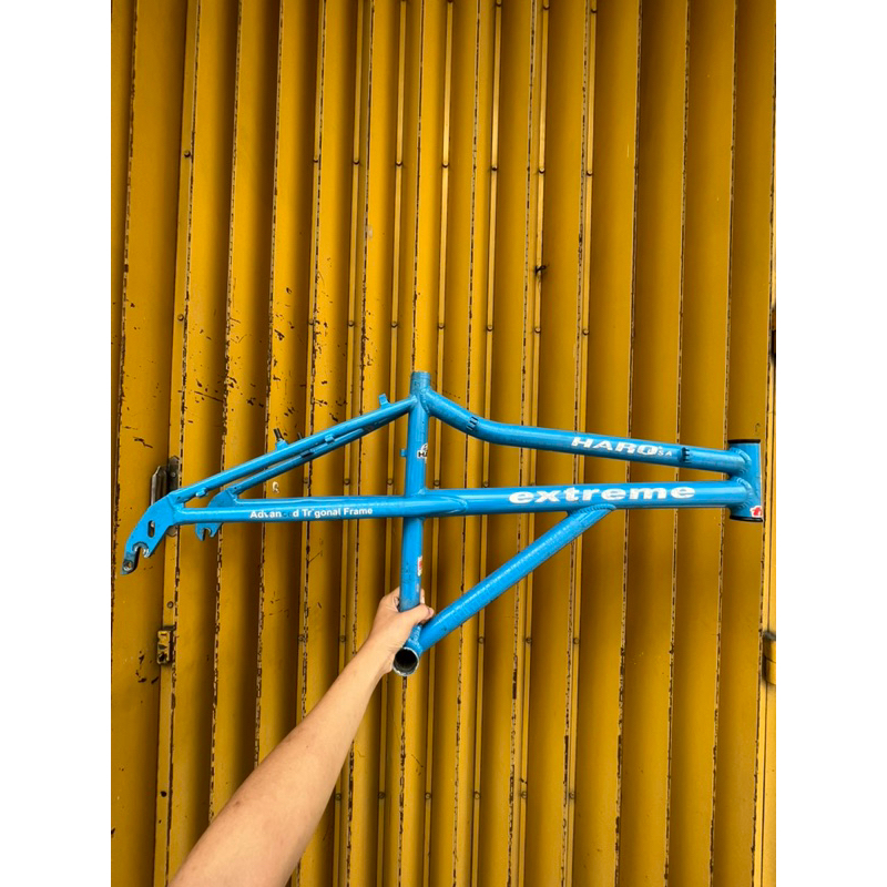 FRAME HARO EXTREME ALLOY SEPEDA RANGKA MTB VINTAGE LAWAS KLASIK 26 SIZE 18 INCH BEKAS ALUMINIUM BIRU