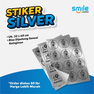 

CETAK STIKER SILVER PREMIUM A3+