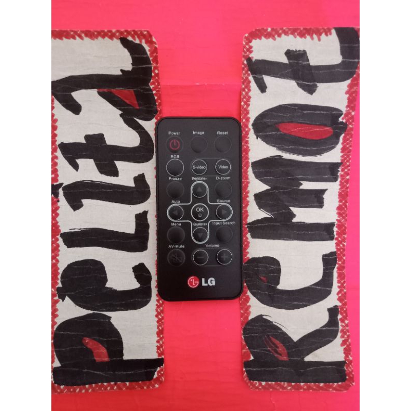 Remote Proyektor LG original terlengkap