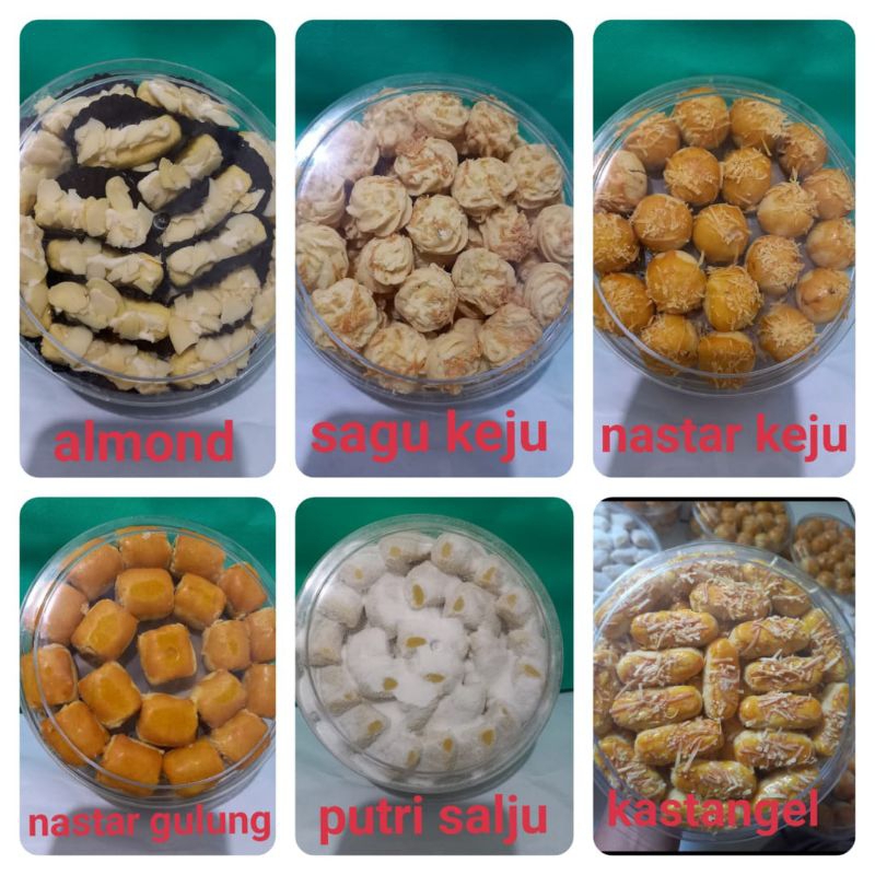 

Aneka kue nastar kue lebaran kue putri salju HOMEMADE