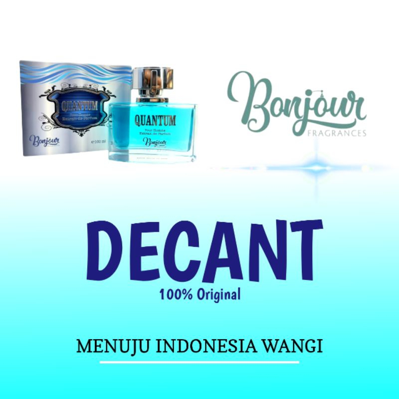 [DECANT] Parfum Bonjour Quantum XDP