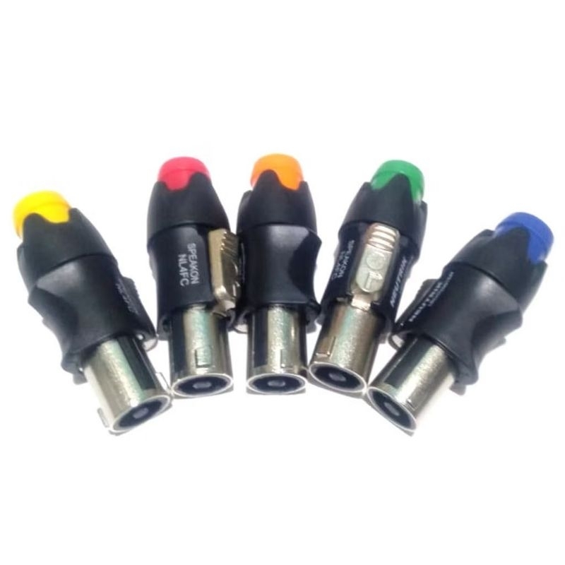 Jack Speakon Neutrik Besi Warna
