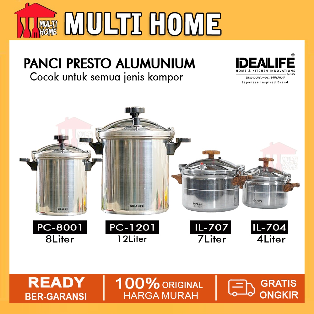 Idealife Panci Presto - Pressure Cooker Original