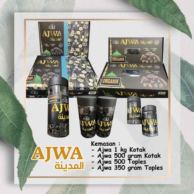 

KURMA AJWA ALMADINAH ORGANIK PREMIUM