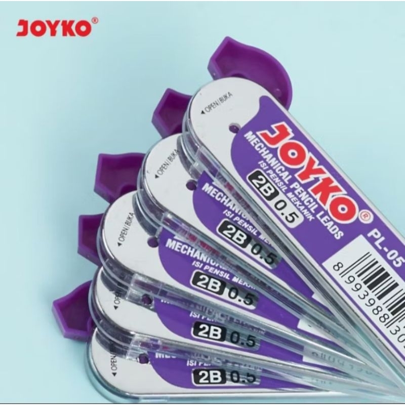 

(ORI) ISI PENSIL MEKANIK JOYKO 2B 0.5MM PL-05