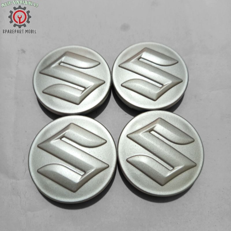 Tutup Velg Dop Roda Suzuki Ertiga Karimun Swift Splash Baleno Futura Aerio Diameter 5,5cm Harga 1pcs
