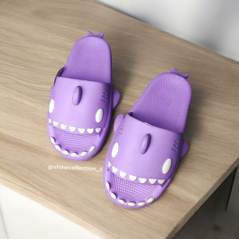 Sandal Slop Hiu Dewasa Slip On Hiu Cewek Murah Sandal Hiu Dewasa