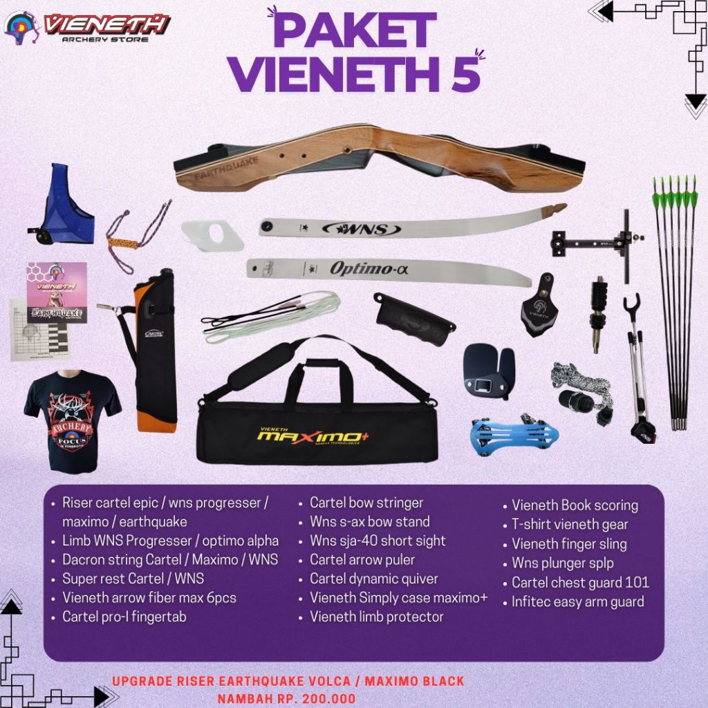 PAKET VIENETH 5 - BOW SET WNS