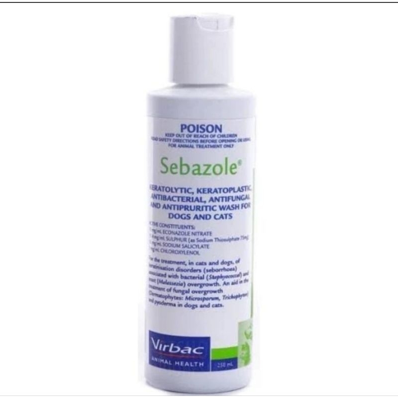 Virbac Sebazole Shampoo 250ml