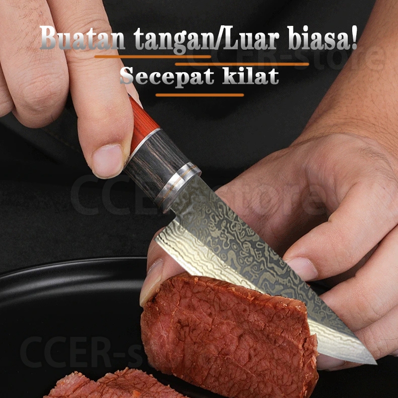 Pisau Super Stainless Steel Pisau Daging Super Tajam Boning Knife Pisau Potong Jepang Pemotong Tulan