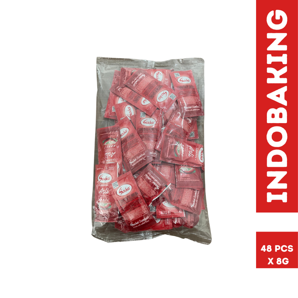 

SASA Saus Sambal Asli Sachet 8g Isi 48 pcs