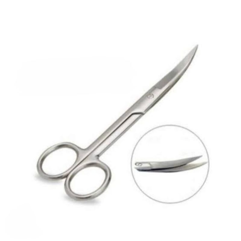 Marwa Gunting Medis Bengkok 14cm Gunting Medis