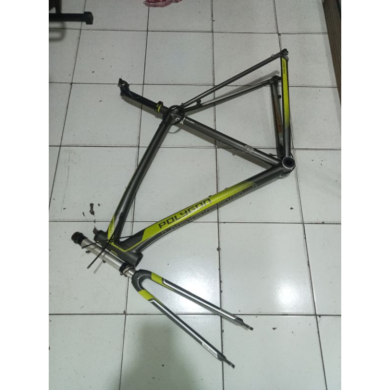 frame road bike dan fork Road bike polygon strattos S2