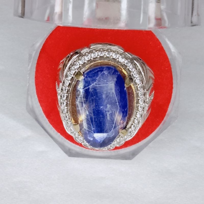 BATU PERMATA NATURAL BLUE KYANITE