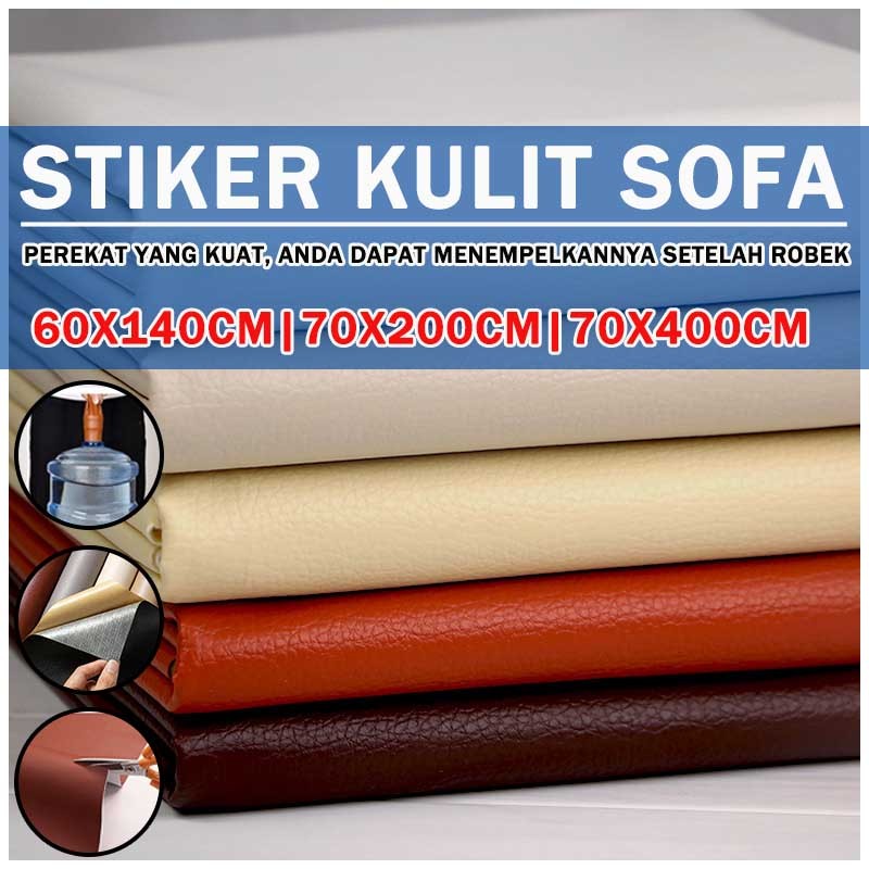 【strugglerhome】kulit sofa tempel sticker kulit jok motor sofa cover sticker kulit sofa