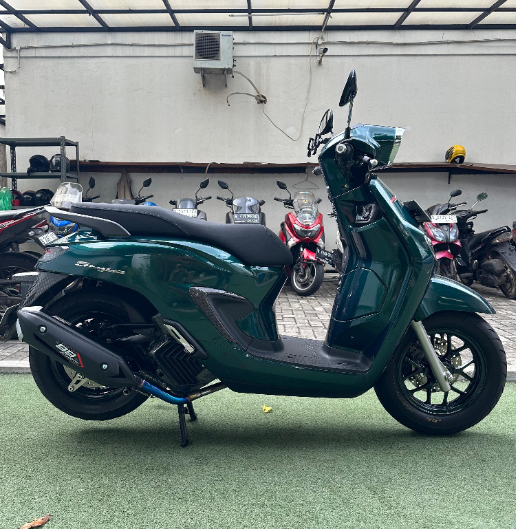 Knalpot Honda Stylo 160 99 racing Full system