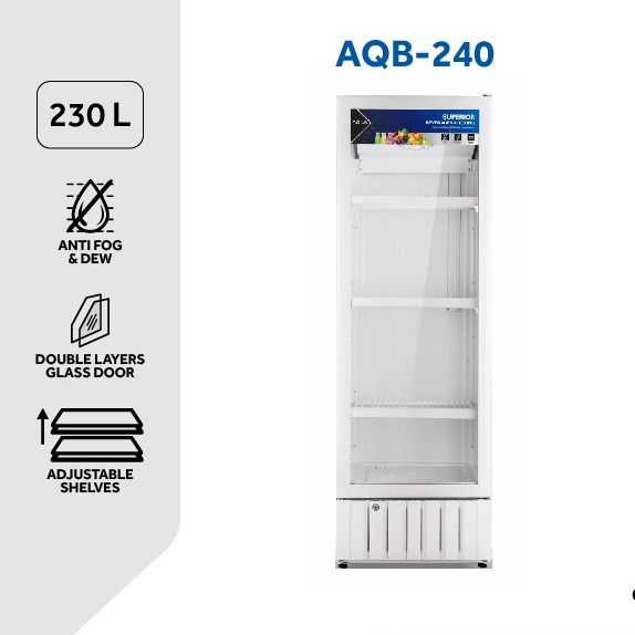 AQUA JAPAN Showcase Display Cooler 230L - AQB-240