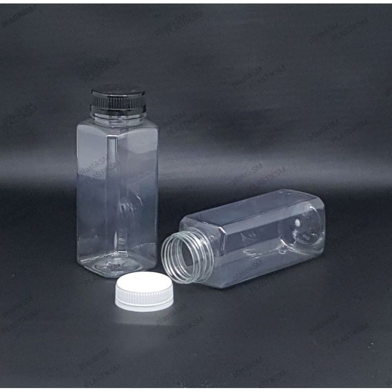 Botol Lemon 250ml/Botol KOPI 250ml, MADU 250ml,/Botol Kotak 250ml /Botol LEMON 250ml/Botol Plastik K