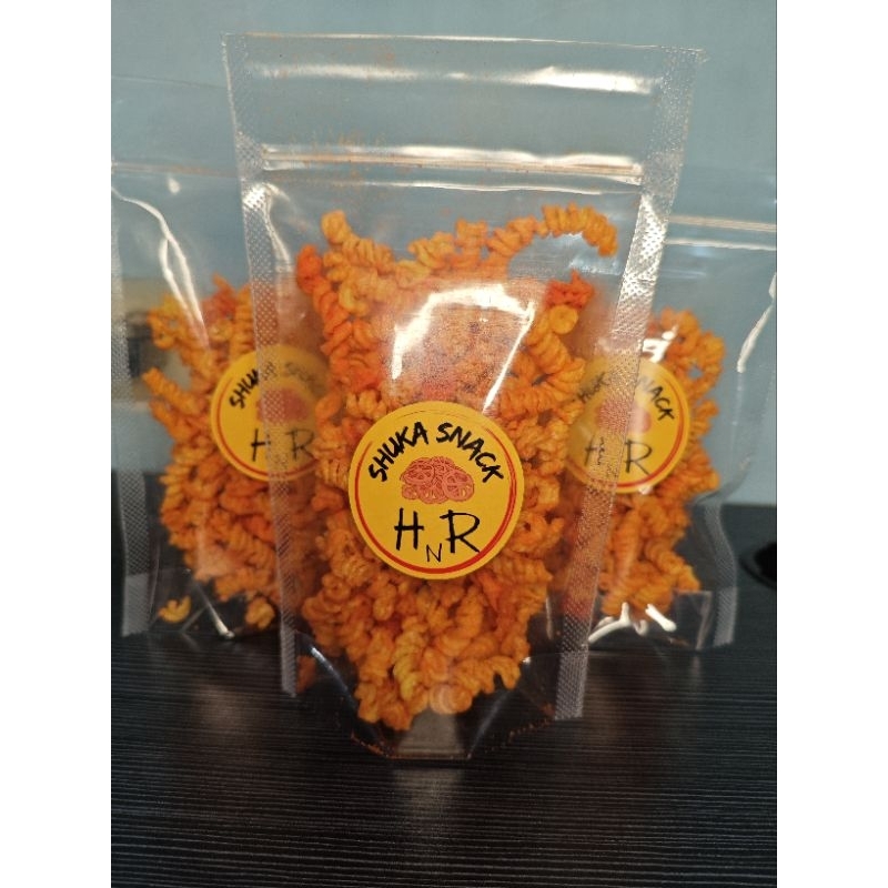 

Makaroni Spiral Pedas Daun jeruk 50 gram