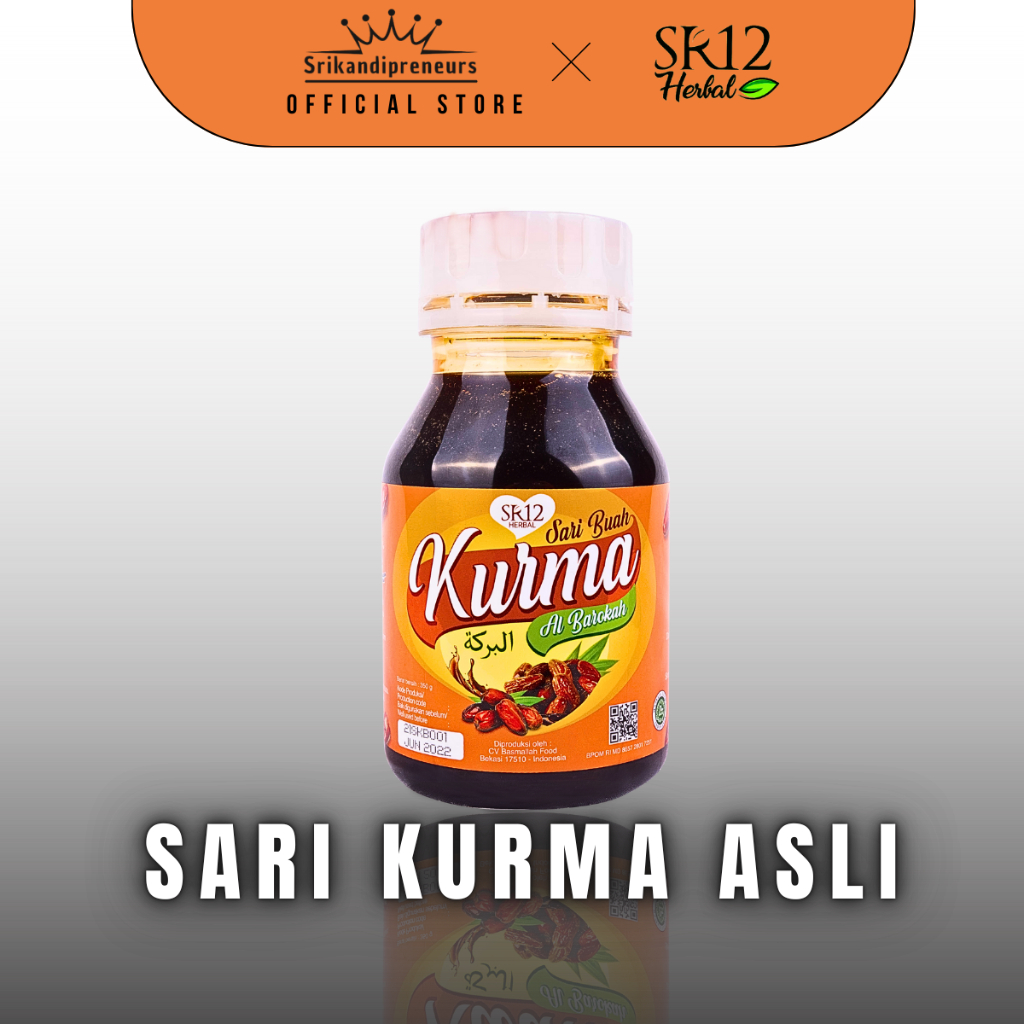 

Sr12 Sari Kurma Asli 94,94% netto 350gram