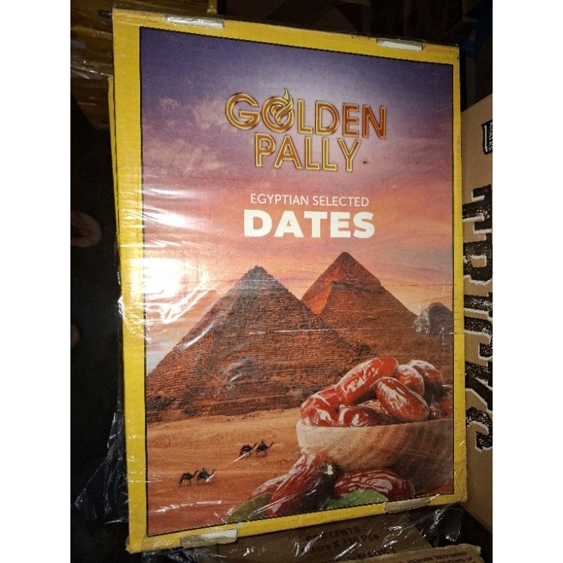 

KURMA GOLDEN PALLY 1 kotak isi 10 KG /KURMA MESIR GOLDEN