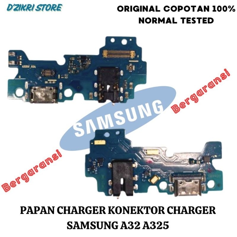 PAPAN CHARGER KONEKTOR CHARGER SAMSUNG A32 A325 ORIGINAL COPOTAN