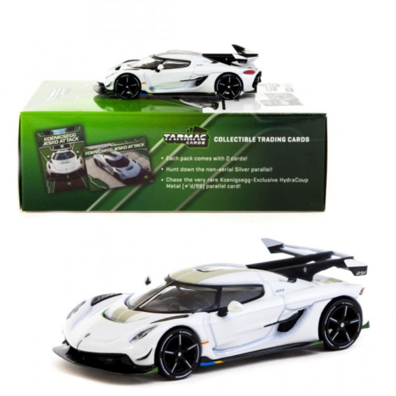 Tarmac Koenigsegg Jesko Attack White