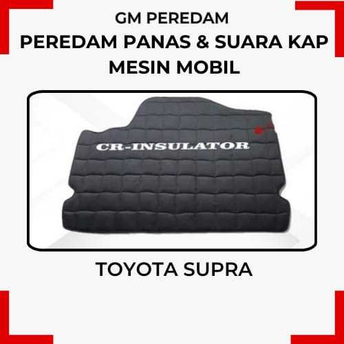 Toyota Supra MK3 / MK4 Peredam Panas Dan Suara Kap Mesin Mobil GM PEREDAM