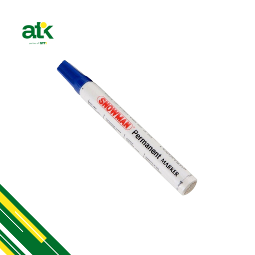 

Spidol Permanent Snowman Blue