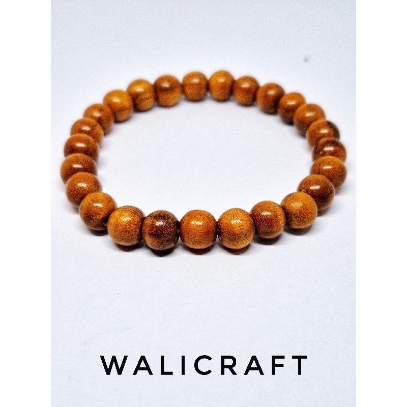 Gelang Tangan Kayu Secang / Gelang Kayu Etnik / Gelang Kayu Cewek Cowok