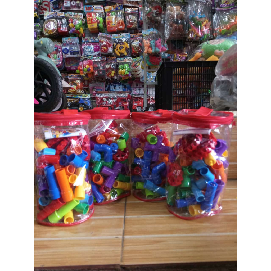 MAINAN ANAK BLOCK LEGO PIPA TAS VDS050