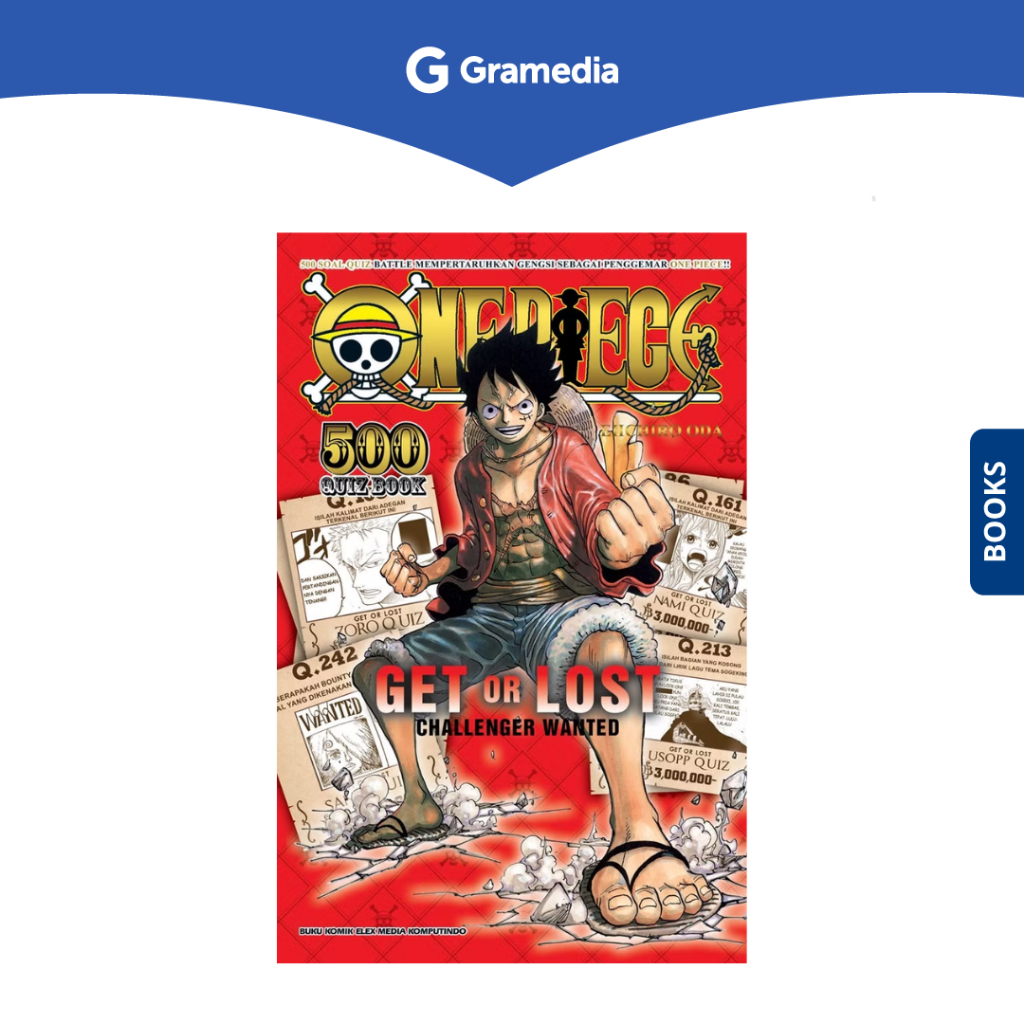 Gramedia Surabaya - One Piece 500 Quiz 01