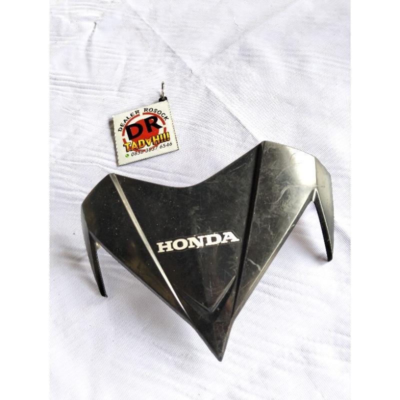 VISOR BATOK DEPAN HONDA SUPRA X 125 BATMAN ORIGINAL BEKAS