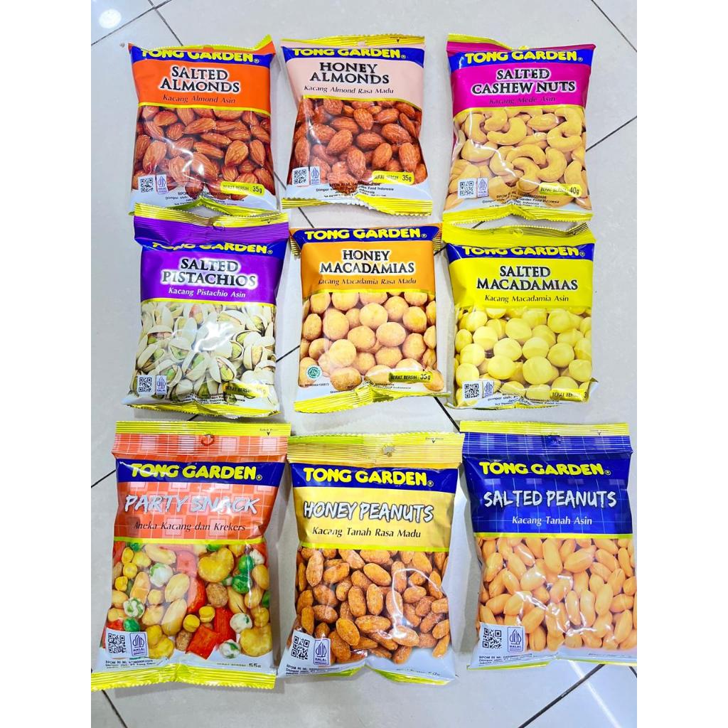 

[HALAL] Tong Garden Kacang Almond Pictachio Macadamias 35gr