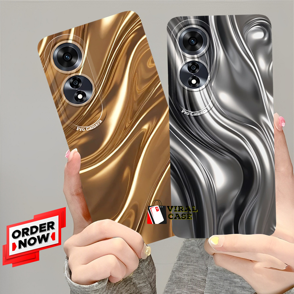 Case Oppo A60 Oppo A58 4G Oppo A78 4G Oppo A78 5G Oppo A79 5G Oppo A98 5G - Softcase Bahan Lentur Aw
