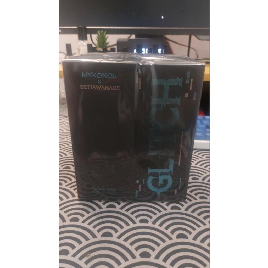 Mykonos Glitch viral 100 ml ready stok