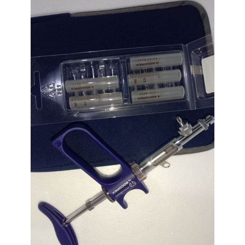 Tabung Kaca Socorex 1ml + Piston Socorex 1ml Medion