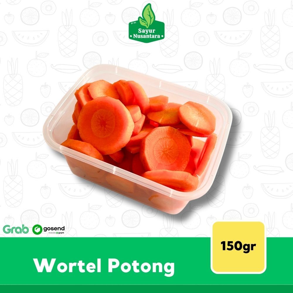 

Wortel Potong 150gr - Sayur Nusantara